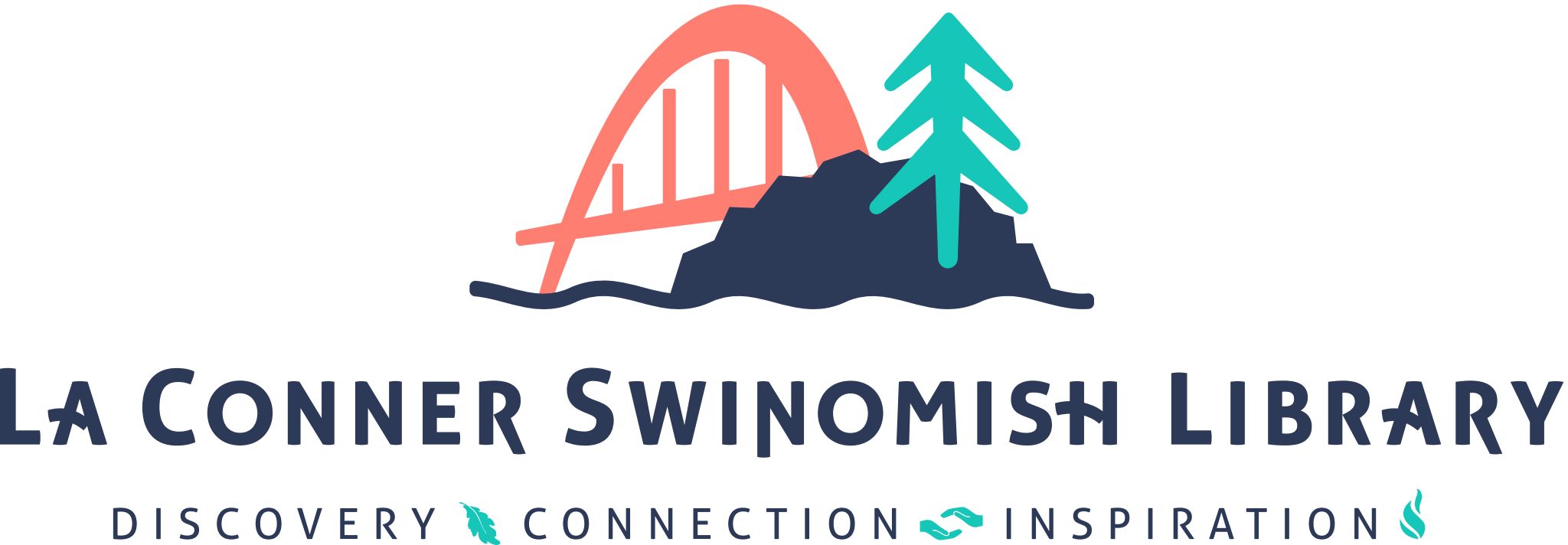 La Conner Swinomish Library Kiosk information