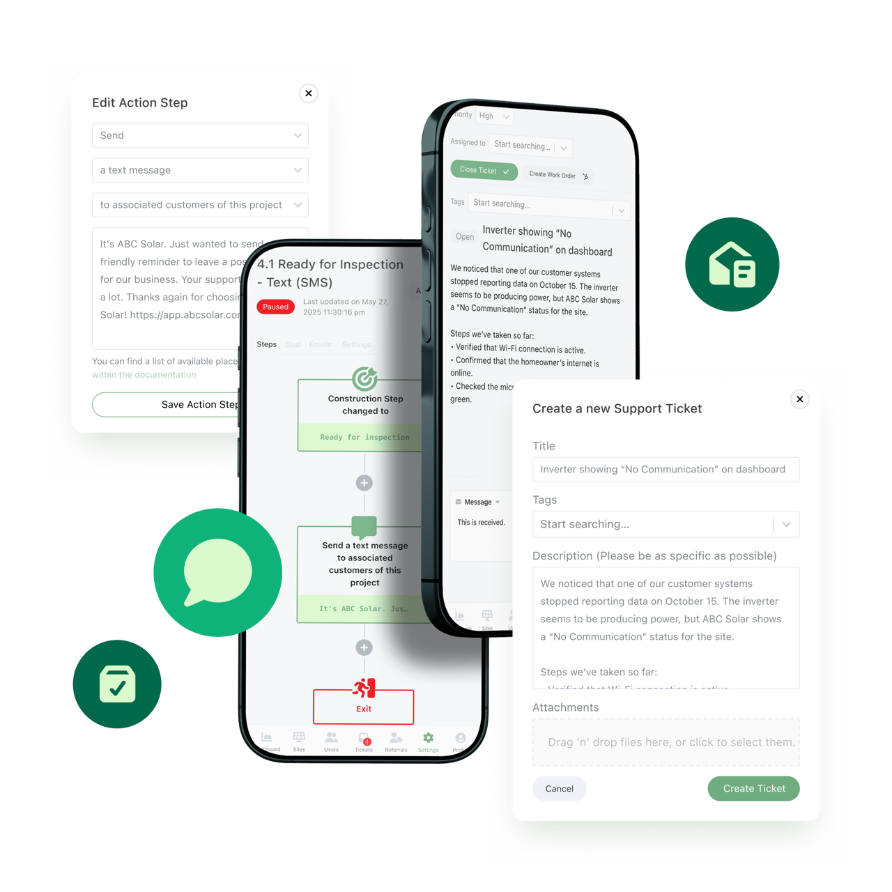 Streamlined O&M workflows