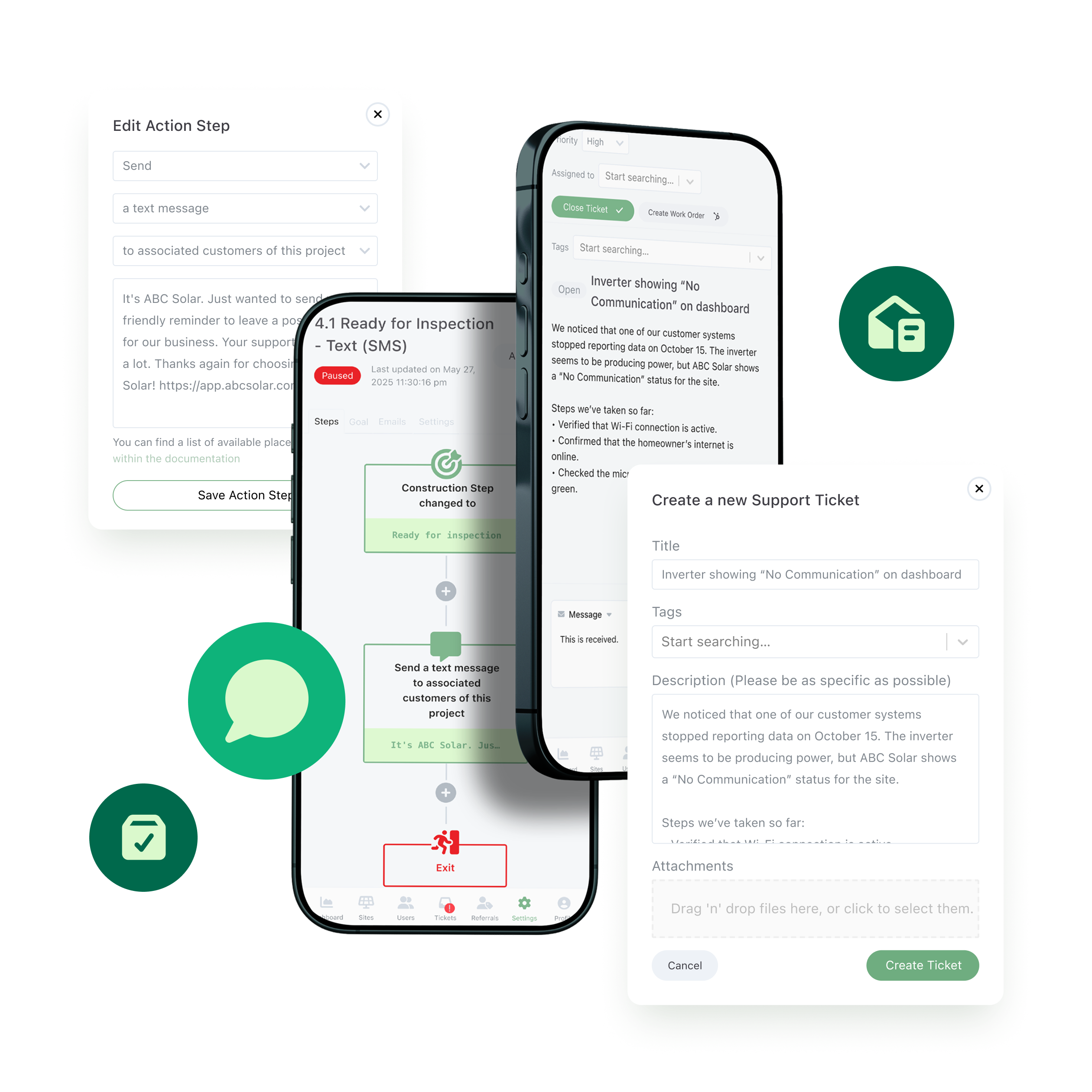 Streamlined O&M workflows