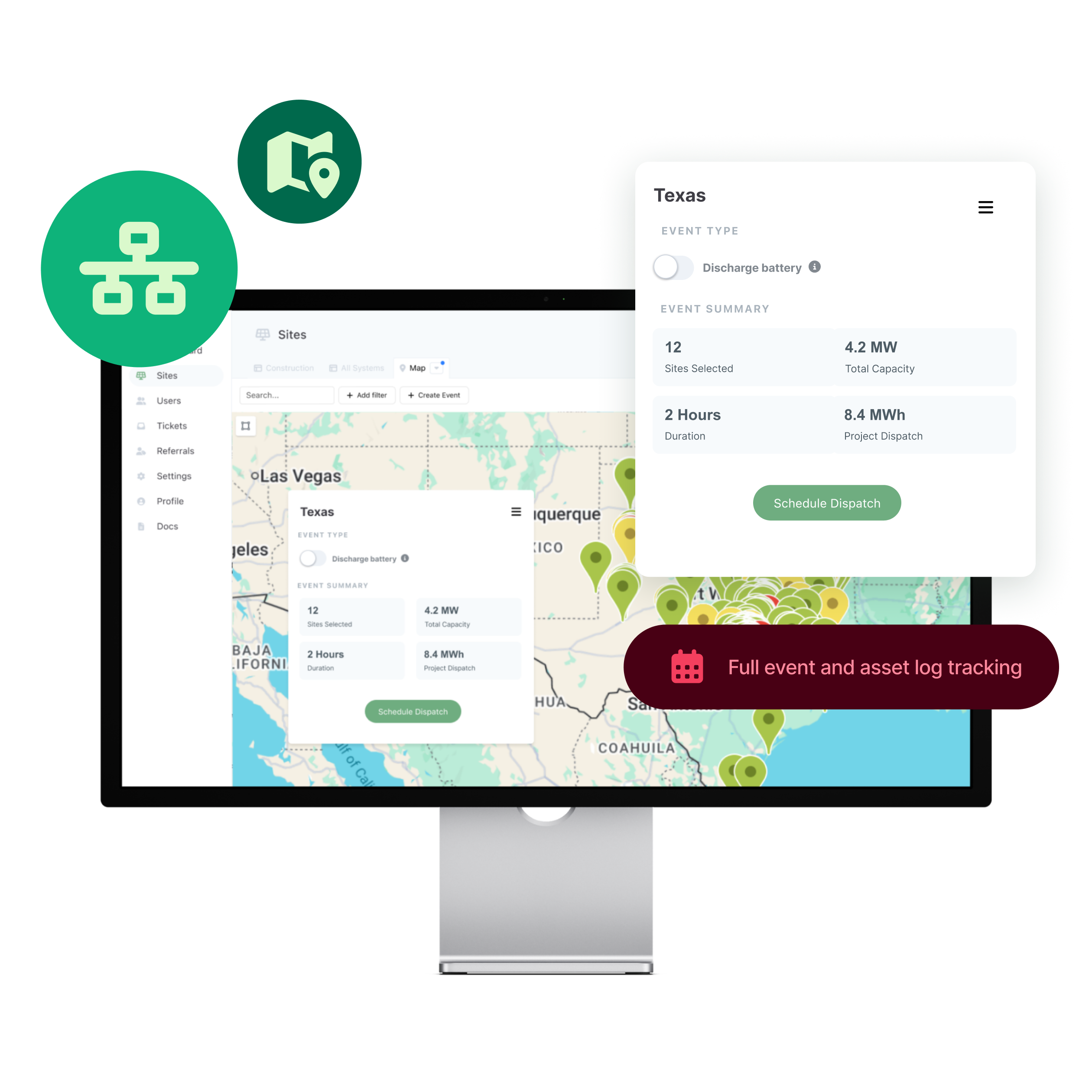 Full event and asset log tracking